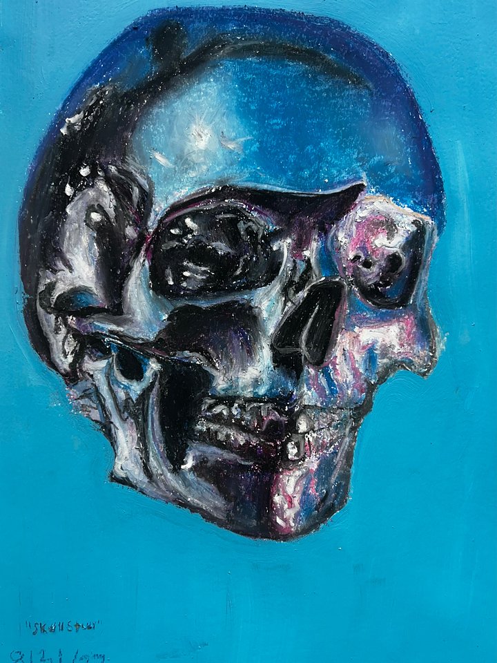 Skull Study Print product image (1)