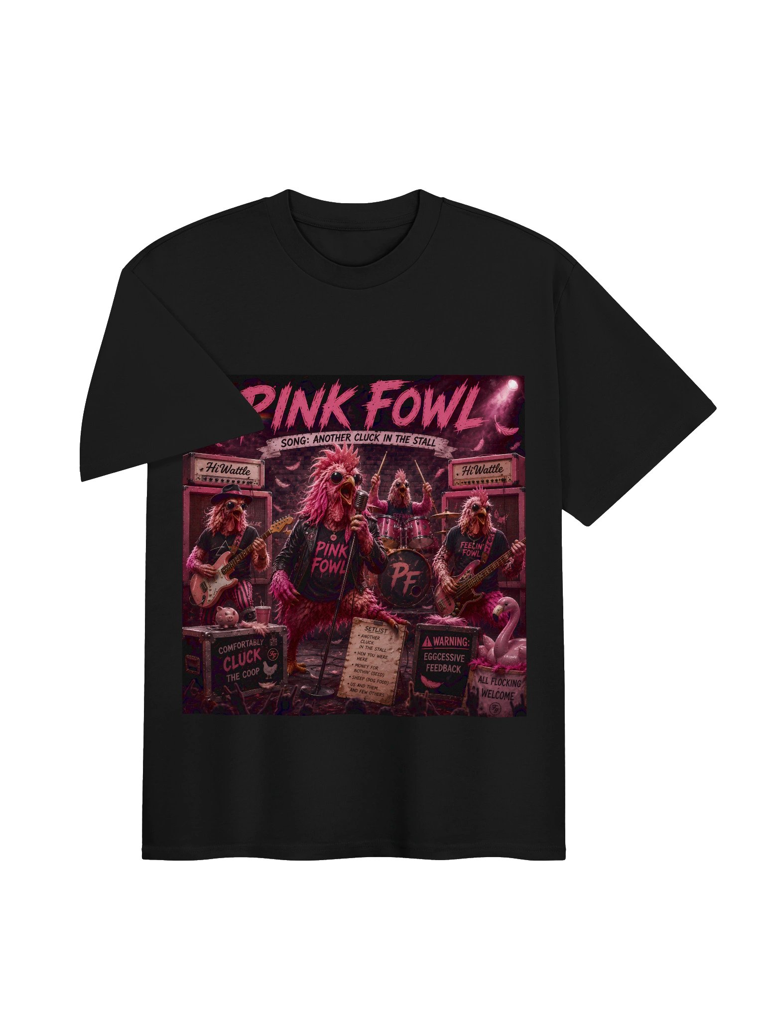 Cock n’ Roll #004 — Pink Fowl product image (3)