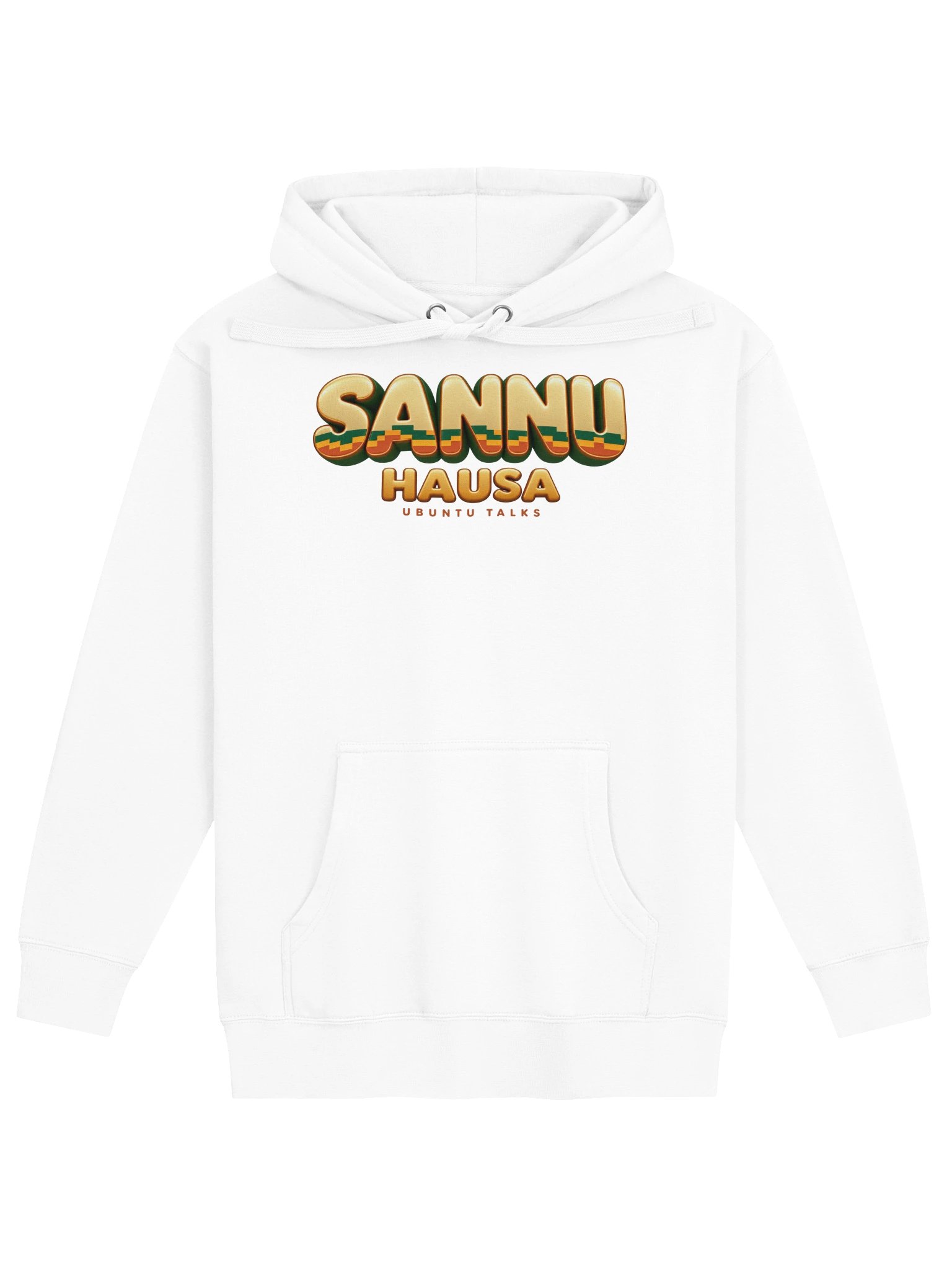 Ubuntu Talks Heritage — SANNU | Hausa Premium Hoodie product image (1)