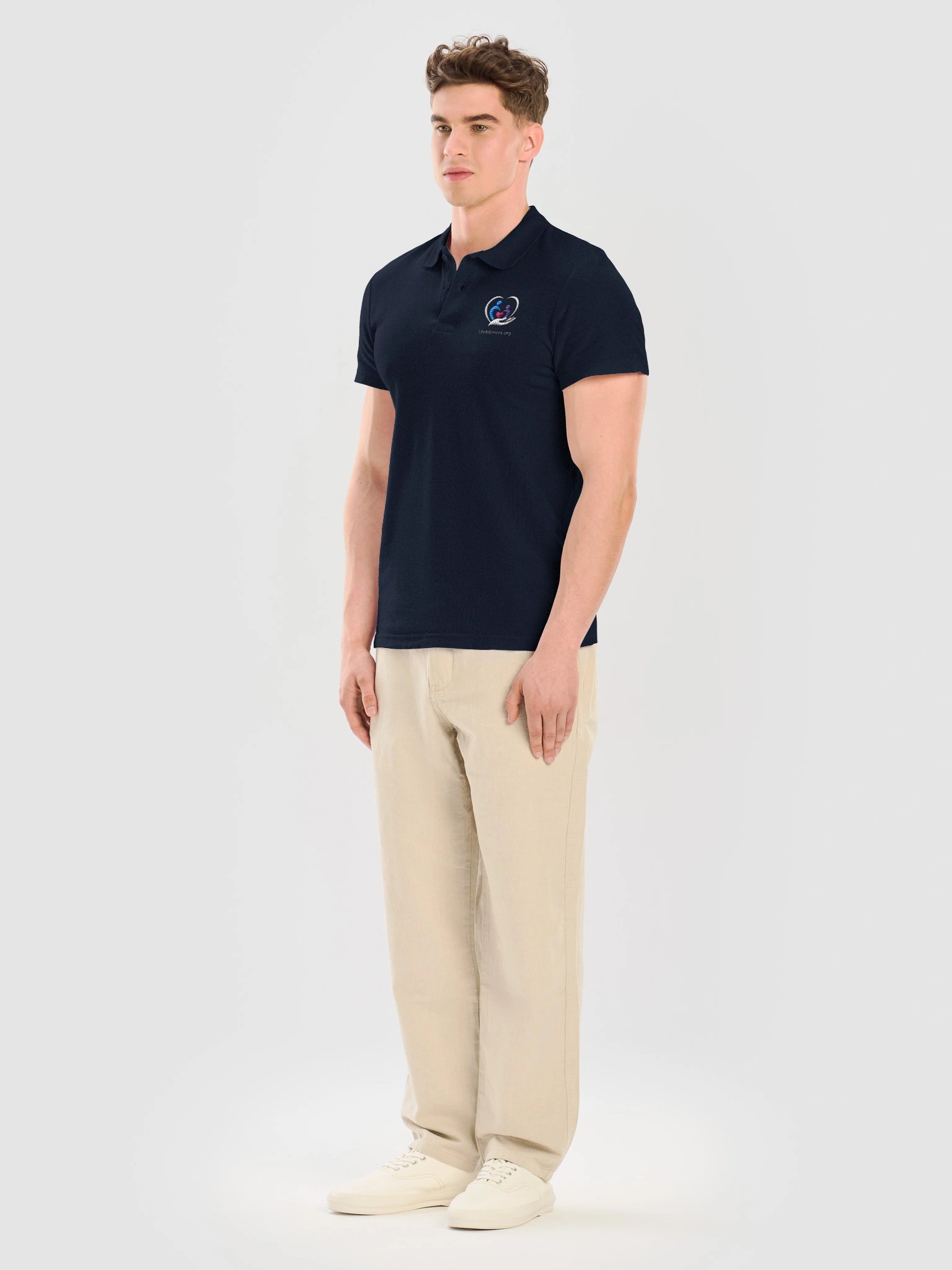 Life4Donors Embroidered Polo product image (23)