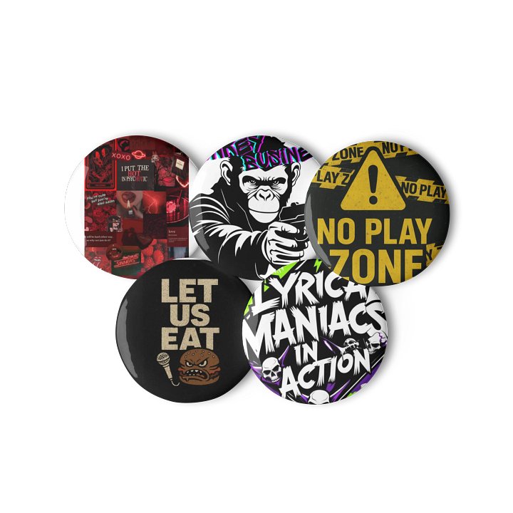 LMIA,LET US PLAY,MONKEY BUSINESS,LET US EAT AND PSYCHO product image (3)