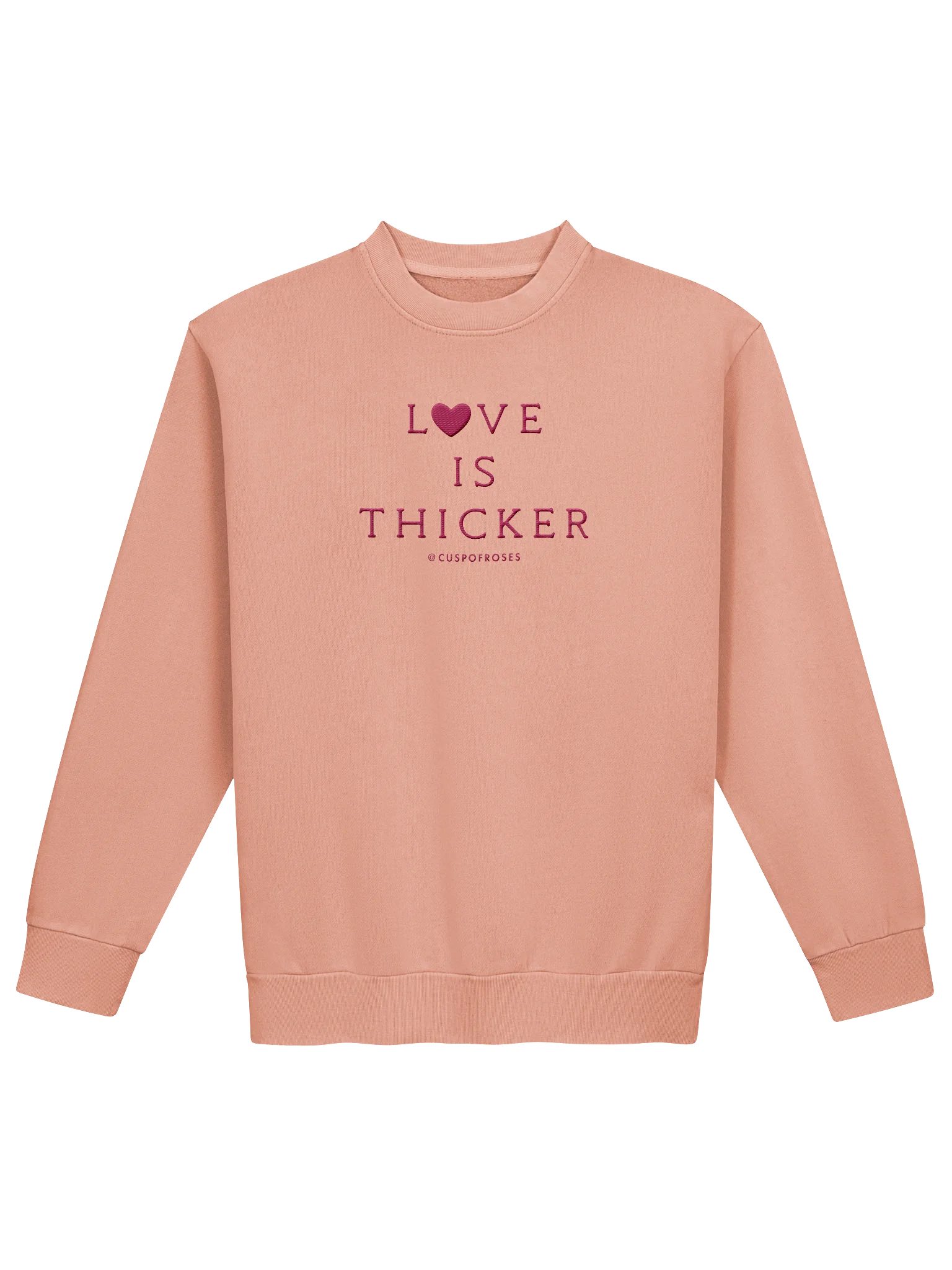 l.i.t. pink embroidered sweatie product image (1)