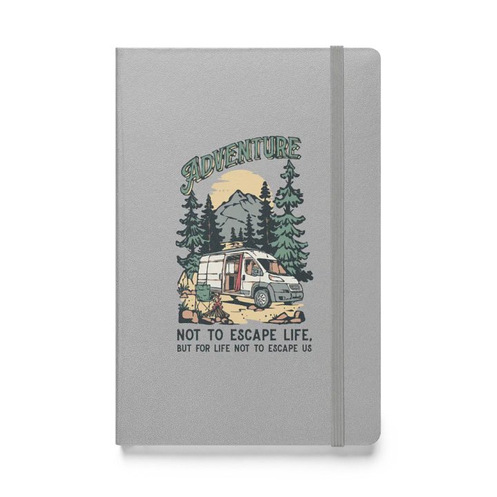 Adventure Awaits VanLife & Travel Hardcover Notebook product image (1)