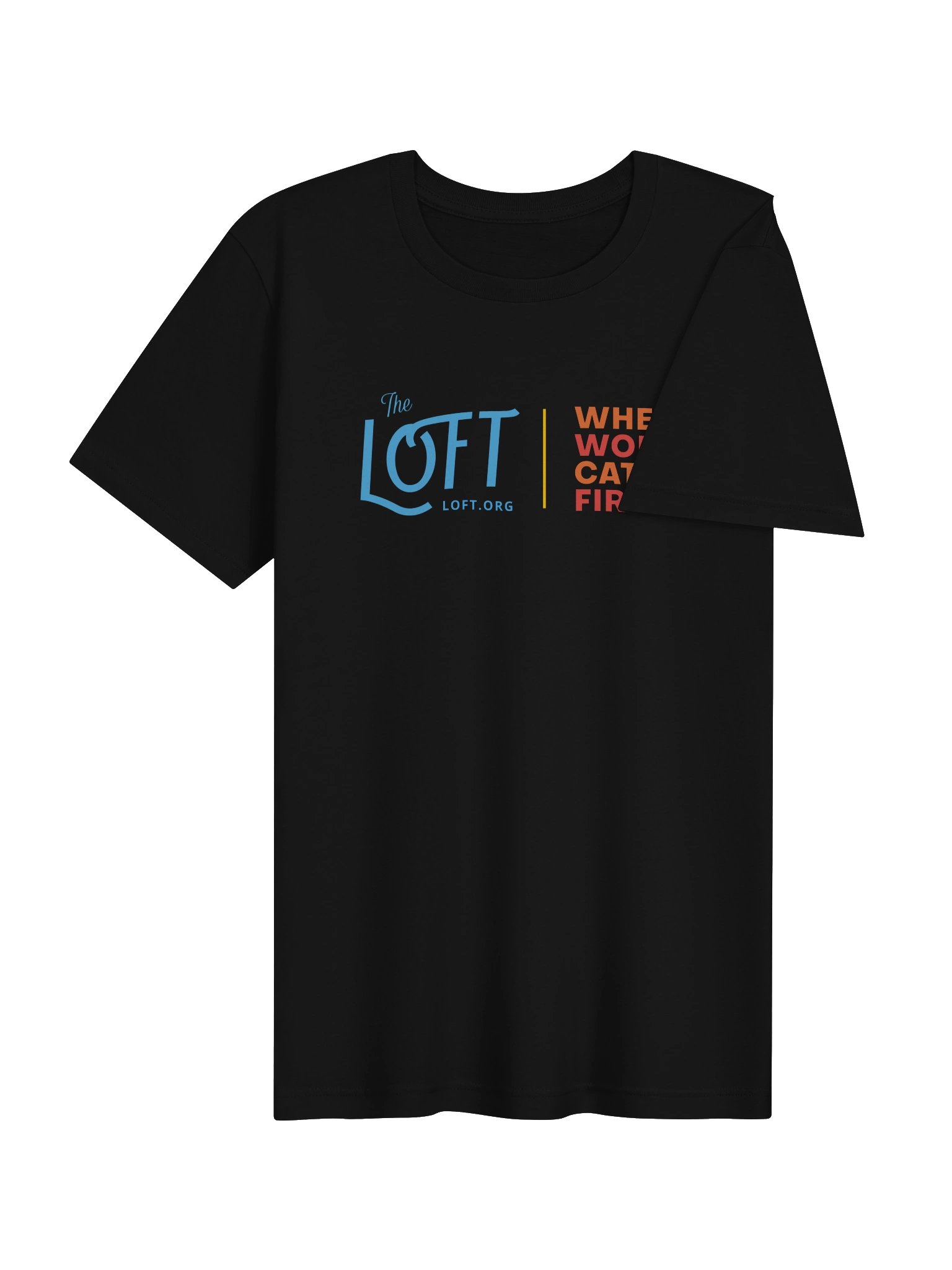 The Loft "Where Words Catch Fire" T-Shirt product image (4)