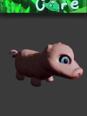 Pig model #capricare #ue5 #unrealengine5 #unrealengine #unreal #animation #gamedevelopment #indie #indiegames #indiedev #indiegamedev #blender #model #zbrush #marmosettoolbag #animated #sculpting #baking