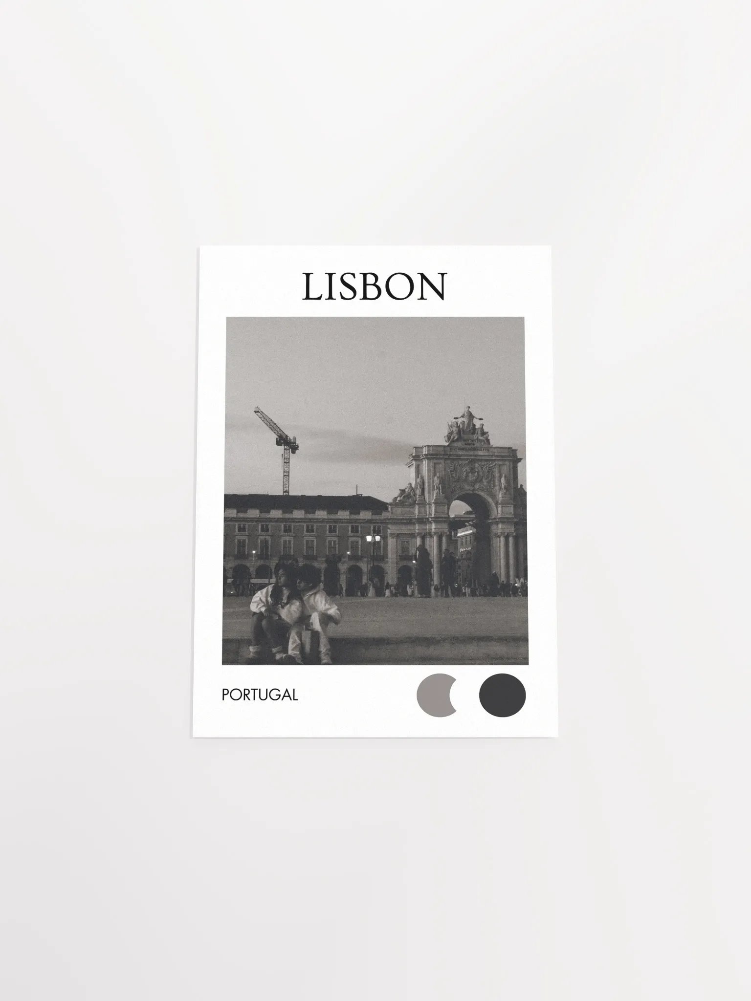 Lovers in Rua Augusta - Black & White product image (4)