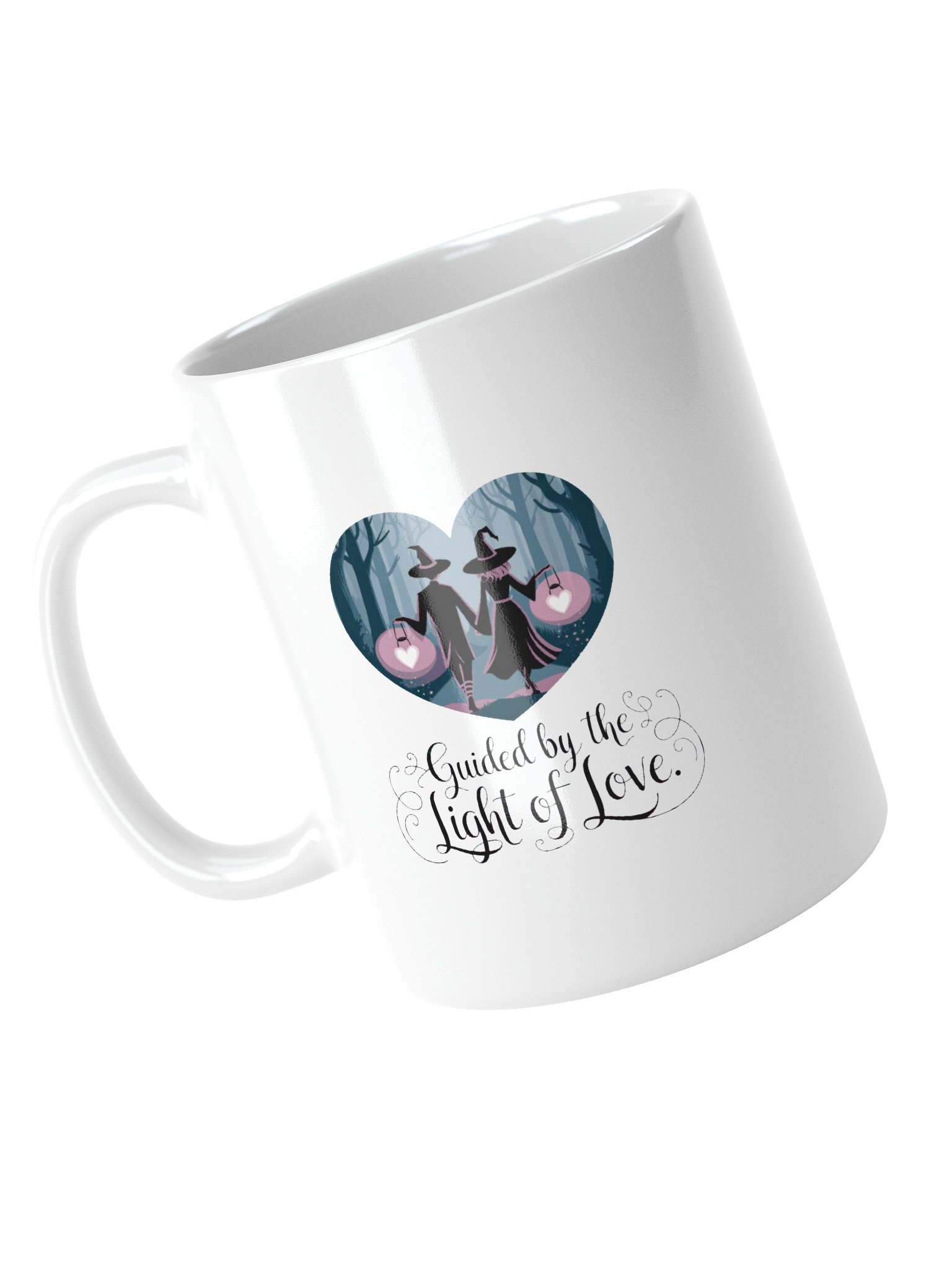 Witch Valentine's Day Gift | Gothic Romance Mug | Witchy Couple Love Gift | Dark Academia product image (4)