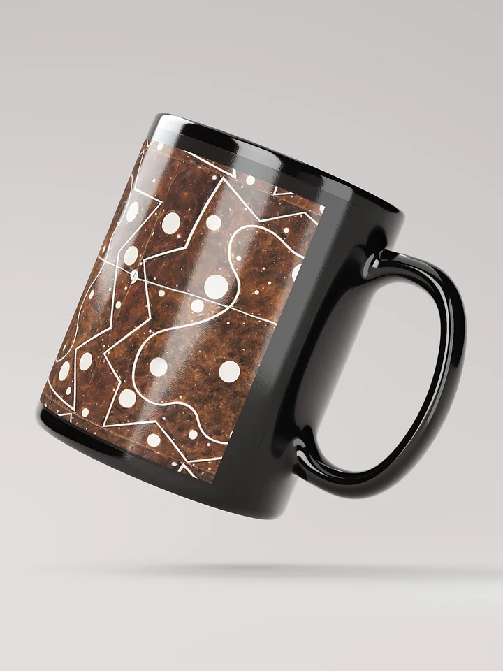 Possibility in Circles Black Glossy Mug product image (2)