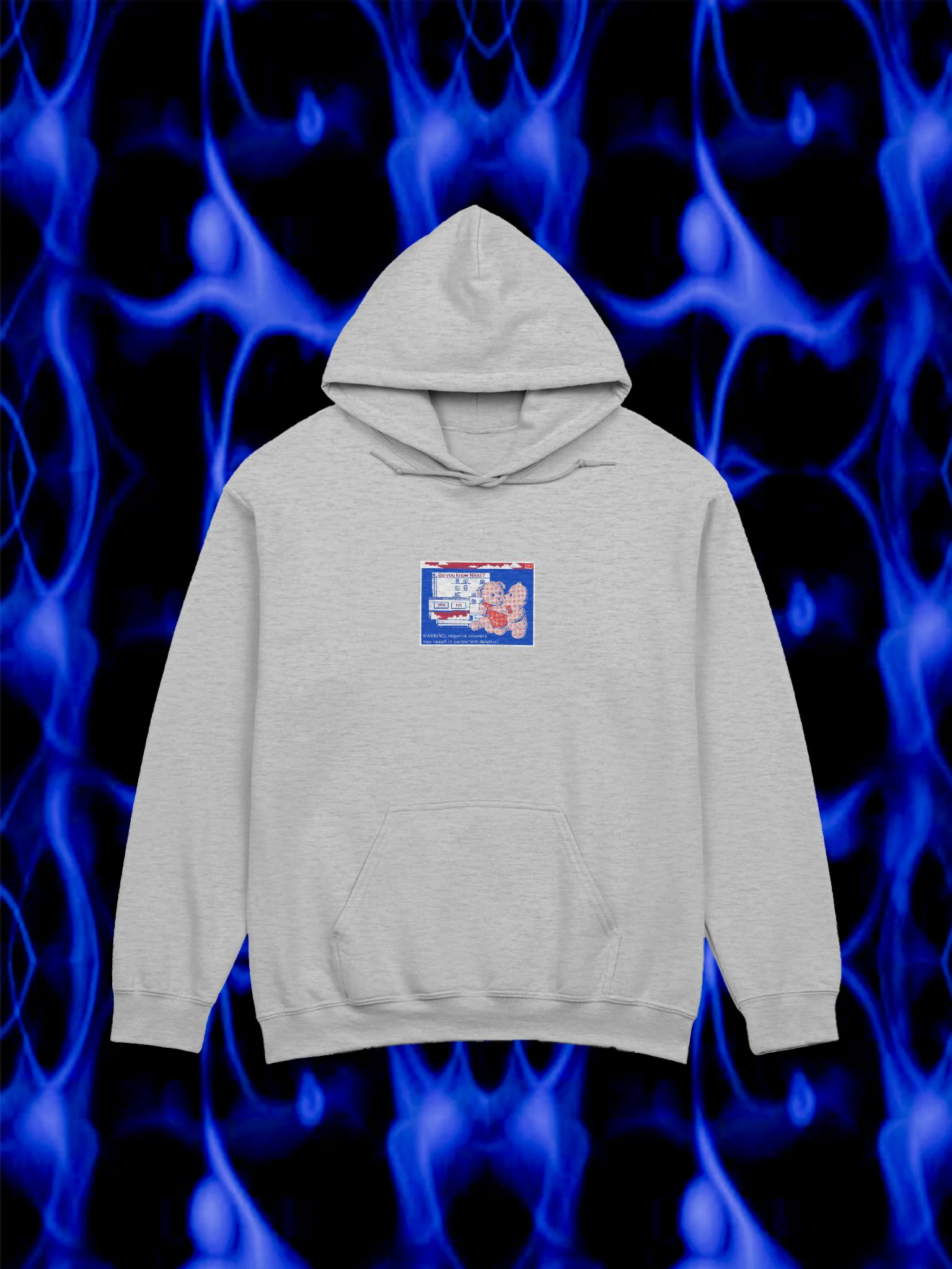 Twin Bears Hoodie - Grey product image (1)