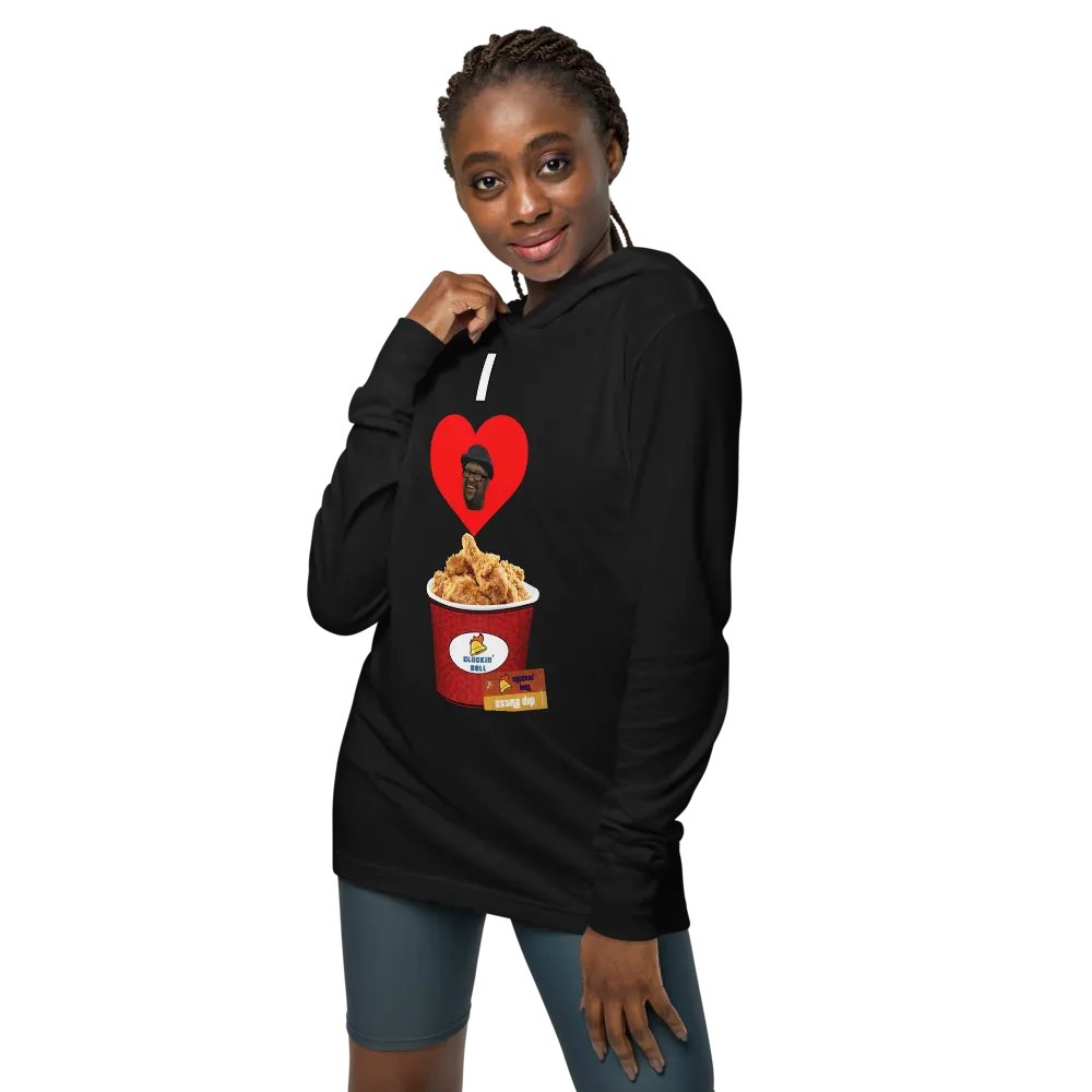 I ❤️ Chicken Hoody product image (6)