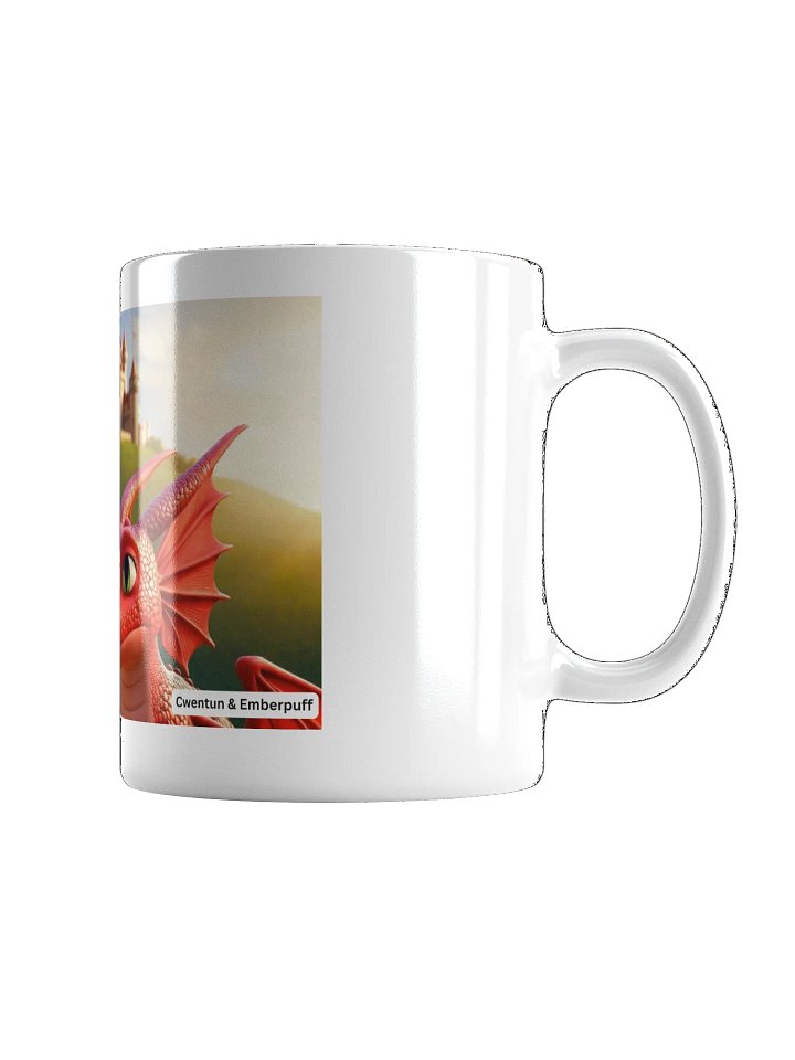 Emberpuff & Cwentun - Dragon Wisdom Fan Mug product image (2)