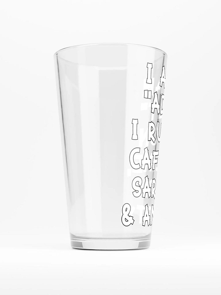 "ADULT" Pint Glass product image (2)