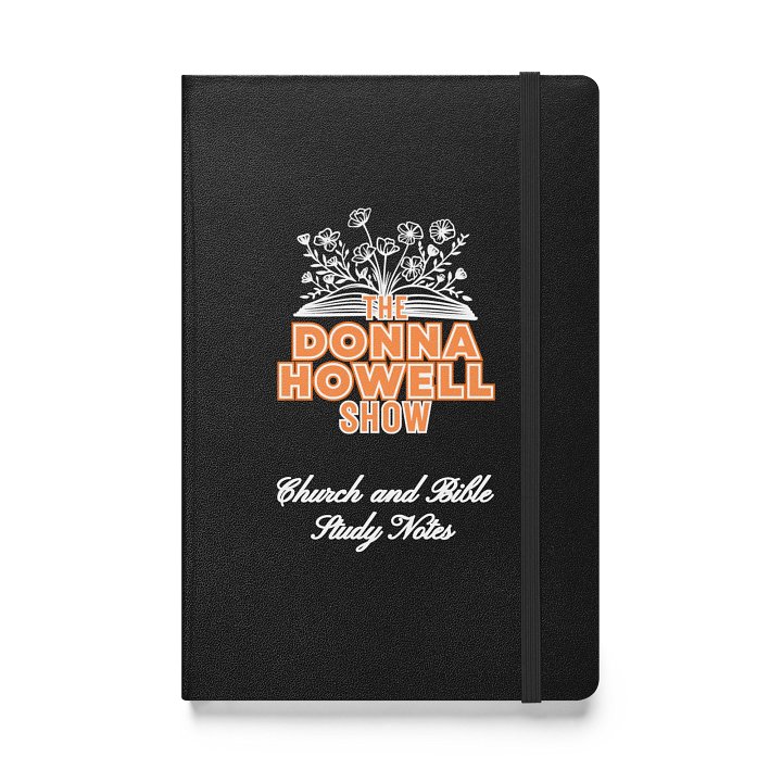 The Donna Howell Show Bible-Flourish Hardcover Bound Notebook product image (1)