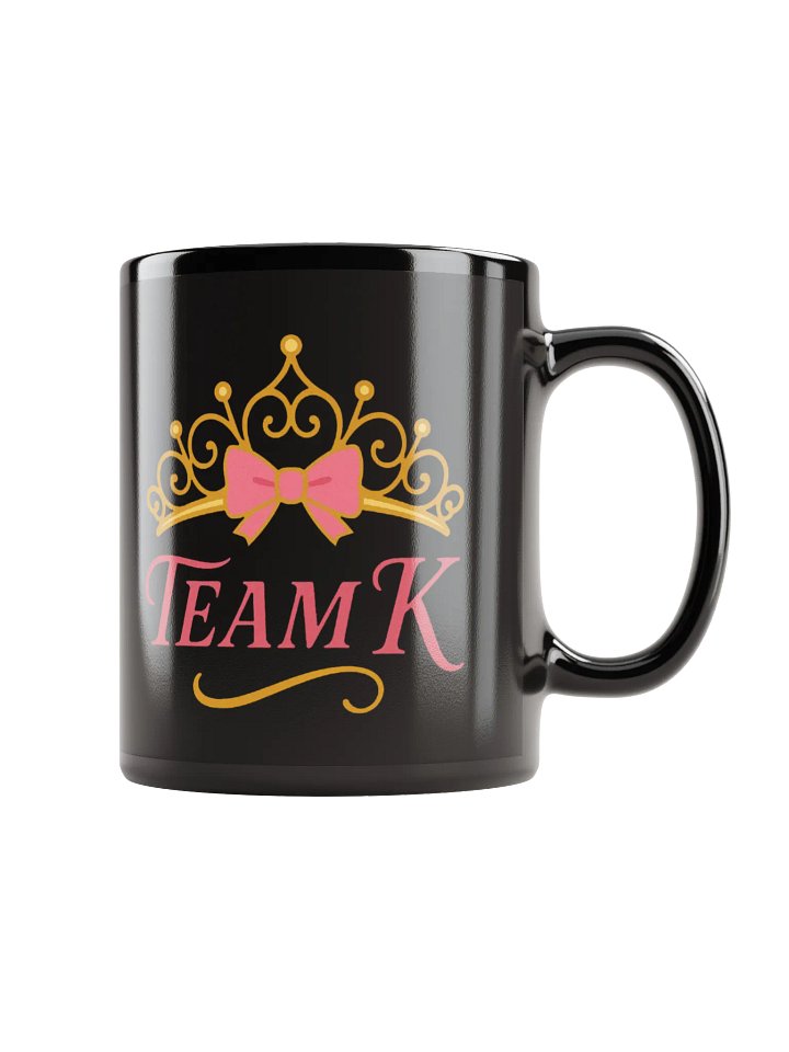 Team K (V-1) Black Mug product image (1)