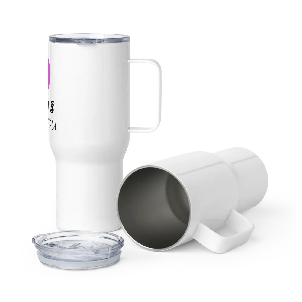 Smile Jesus Loves You Travel Cup product image (6)