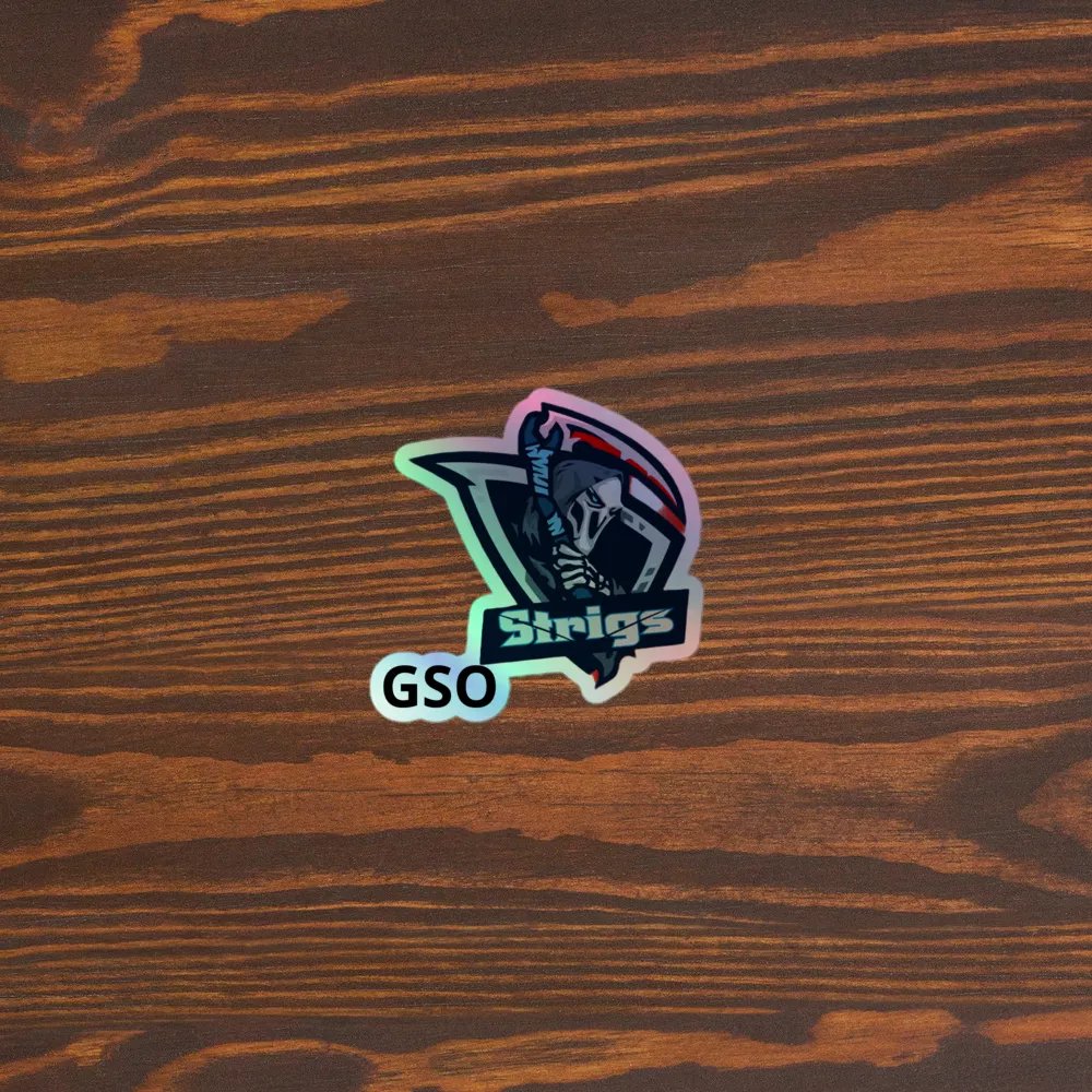 Strigs Holographic Skeleton Sticker Pack product image (3)
