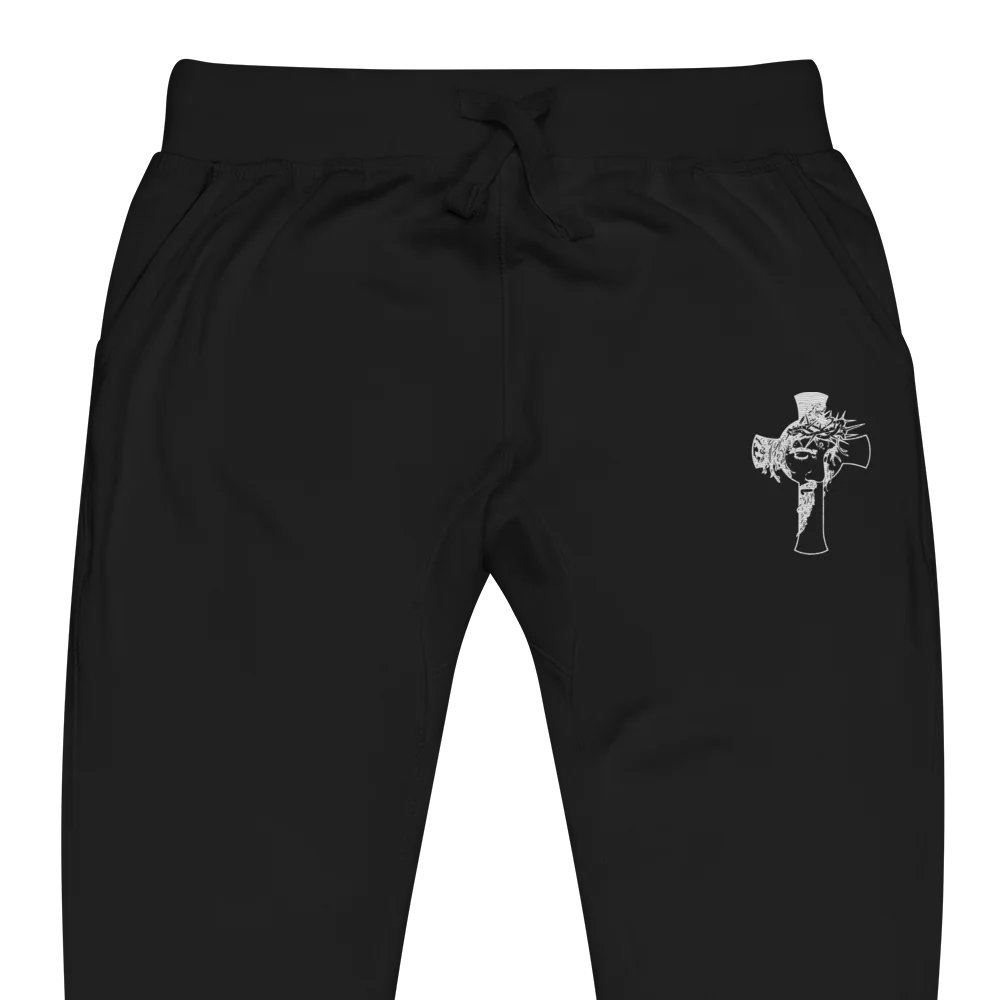 4evercross - Jesus Cross Embroidered Premium Joggers product image (2)