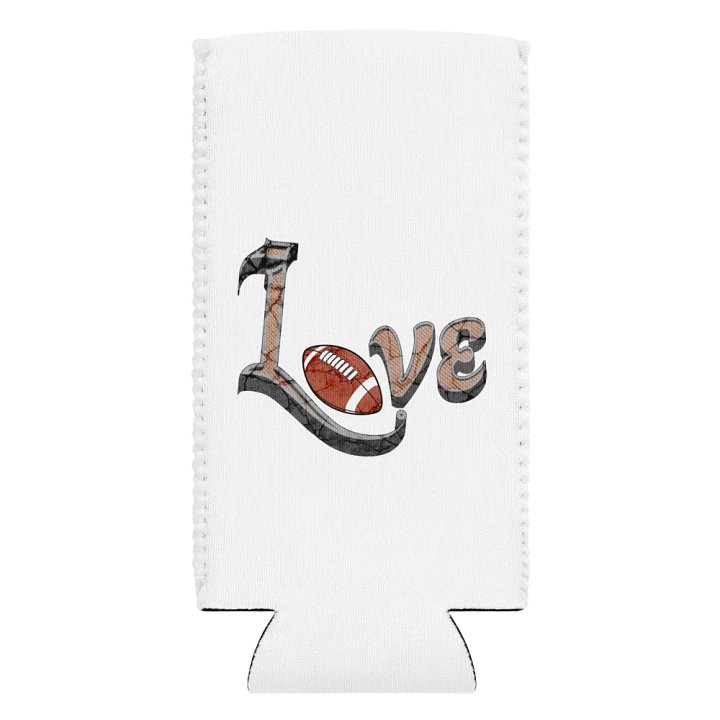Love Football Can Cooler product image (2)