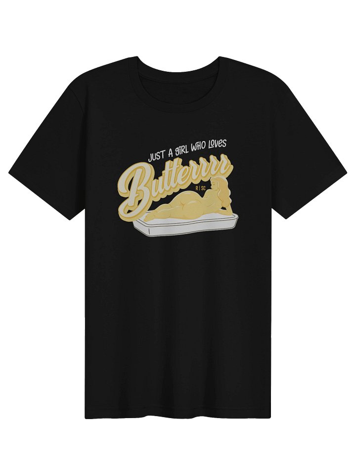 Just a Girl Who Loves Butterrrr T-Shirt product image (1)