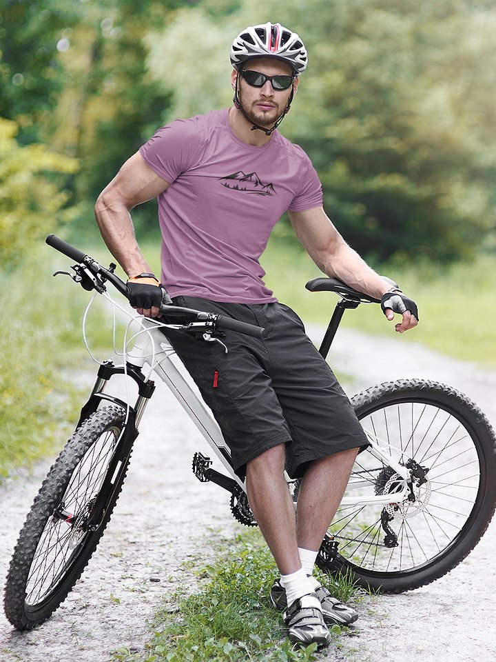 Mountains - Cotton T-Shirt product image (2)