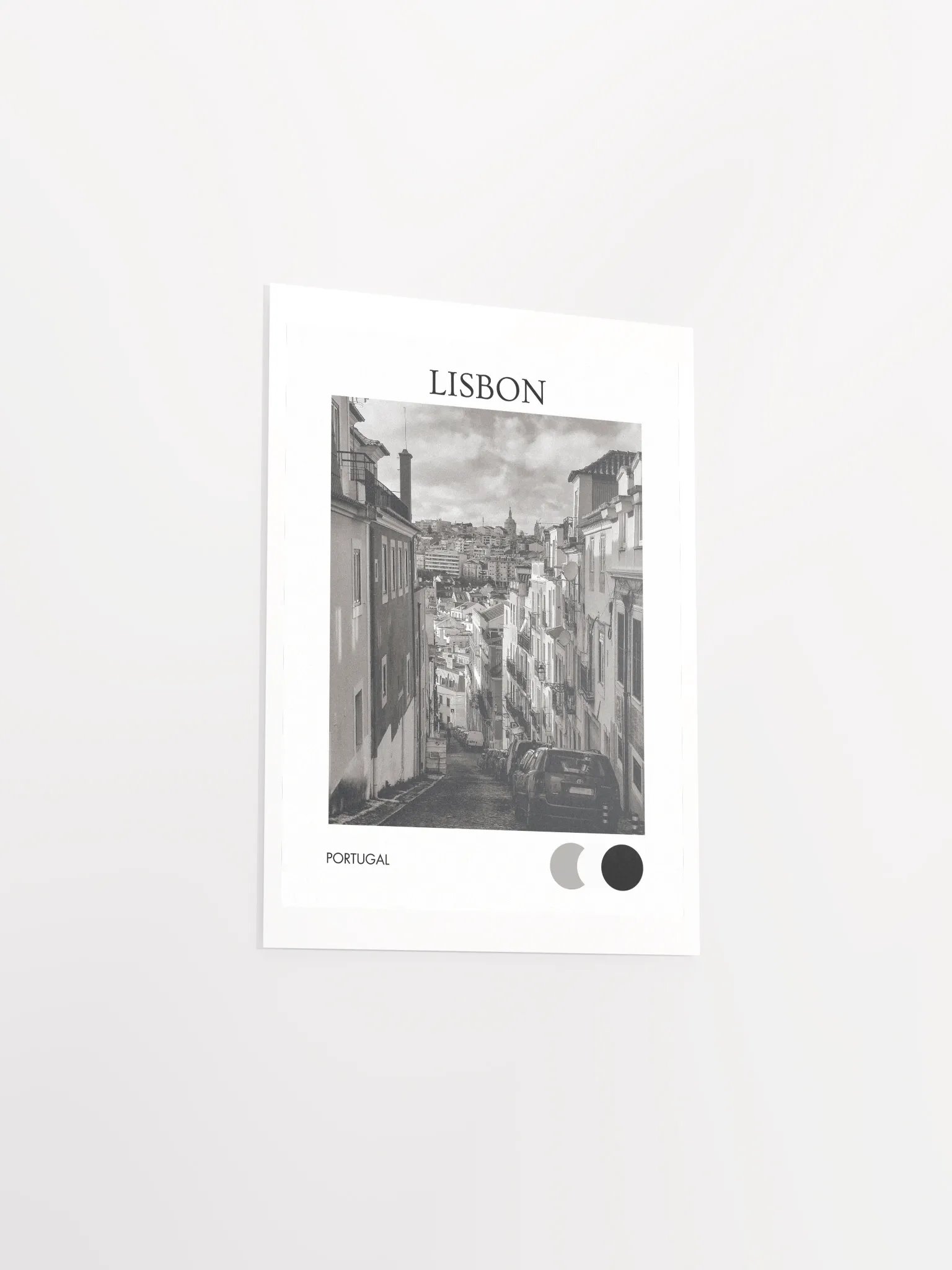 Streets of Lisbon I - Black & White product image (3)