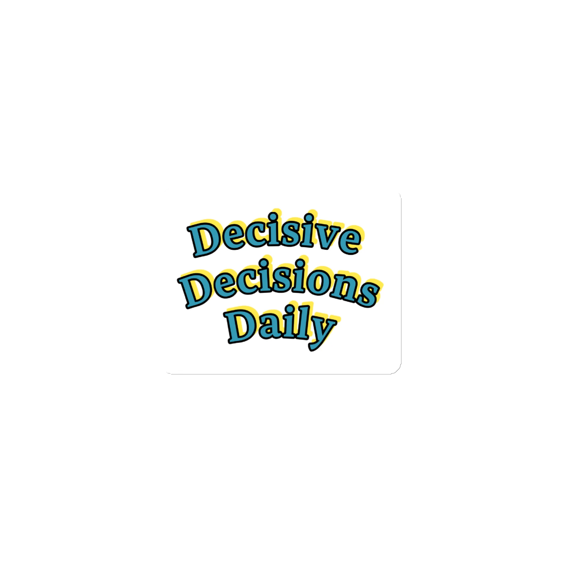 Decisive Decisions Daily Magnet product image (1)