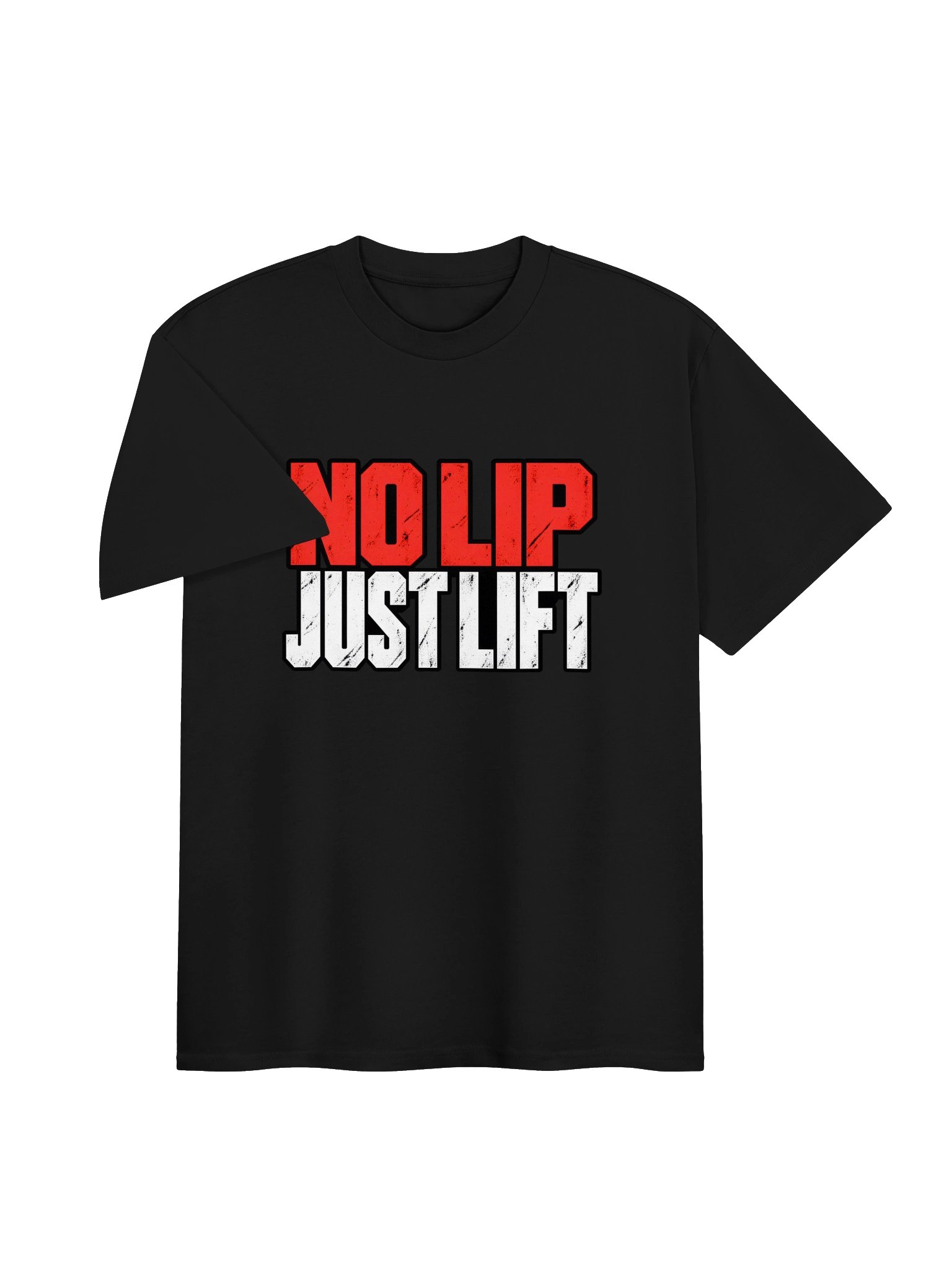 No Lip Just Lift Distressed Gym Tee product image (3)