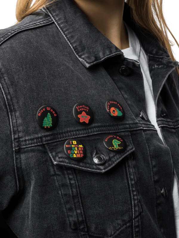 I'd Rather Be At Coven Camp Pin Set product image (1)