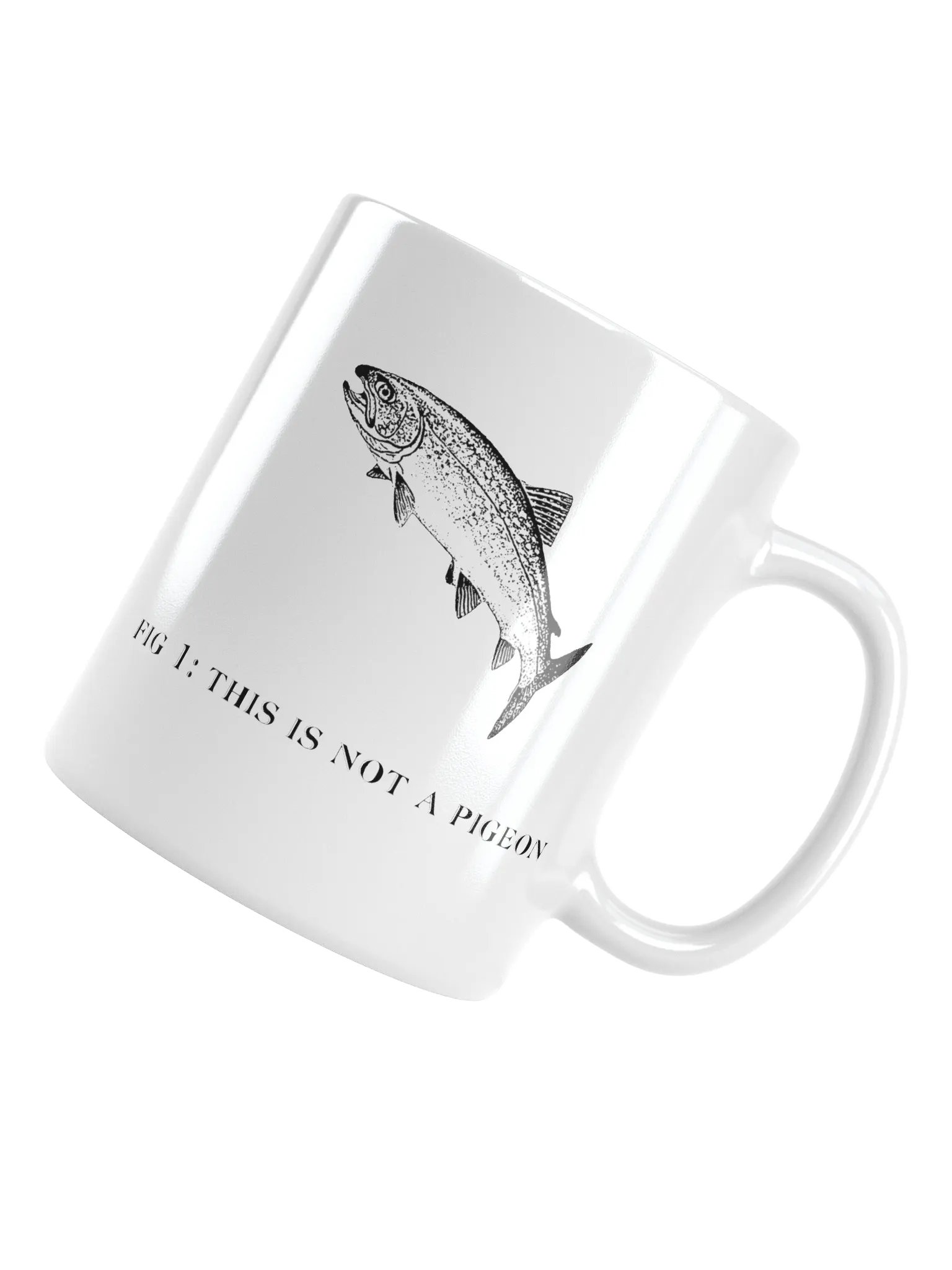 Not A Pigeon-Trout Mug product image (1)