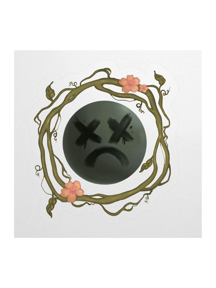 wrapped up in vines sticker product image (1)