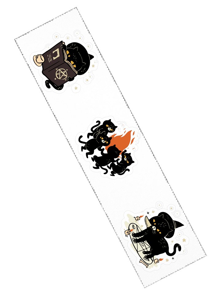 Purranormal Cativity Sticker Set 1 product image (2)