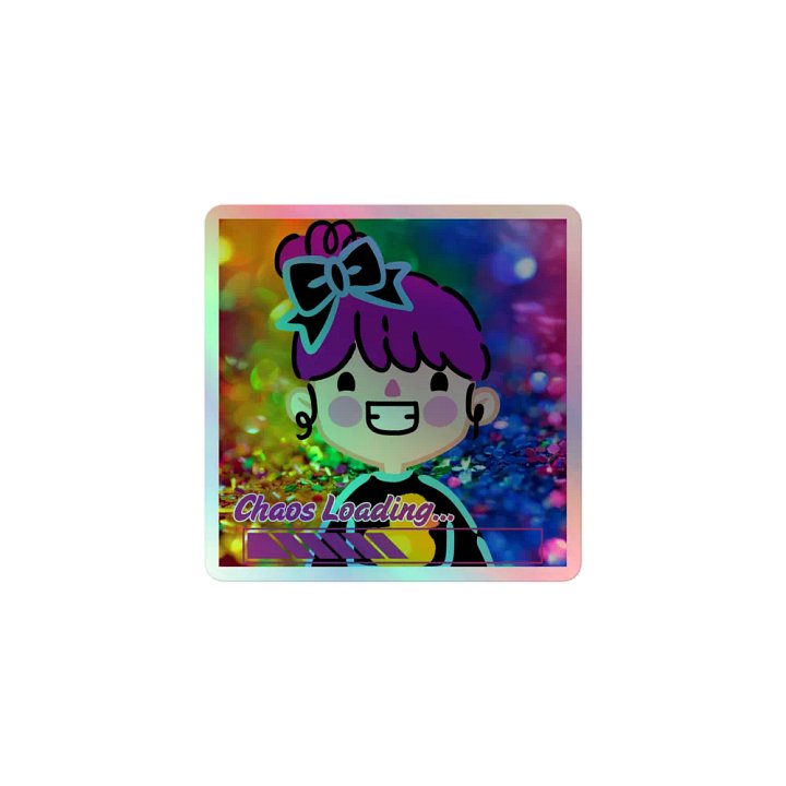 MrsR3v Holographic Sticker product image (1)