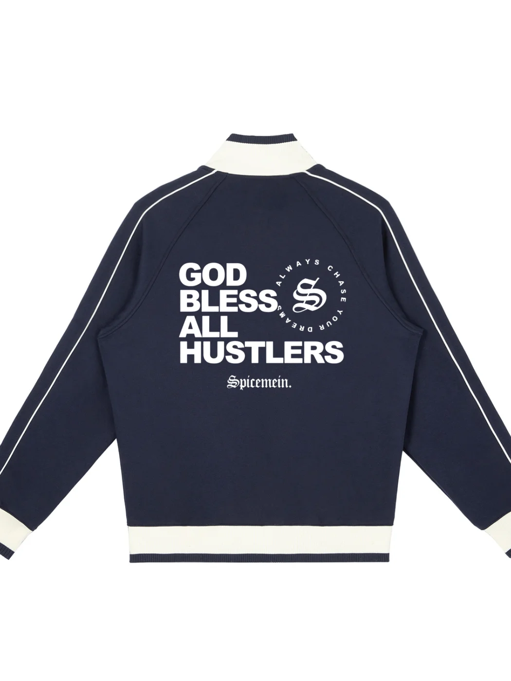 GBAH Color Block Raglan Sleeve Zip Track Jacket product image (8)