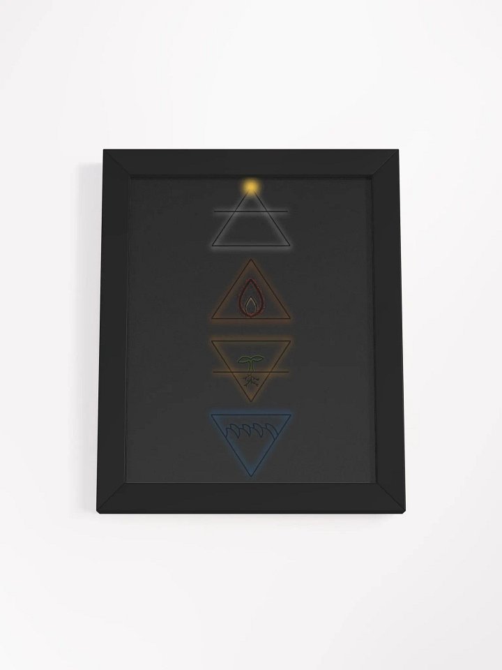 'Four Alchemy Elements in One' Art Poster product image (1)