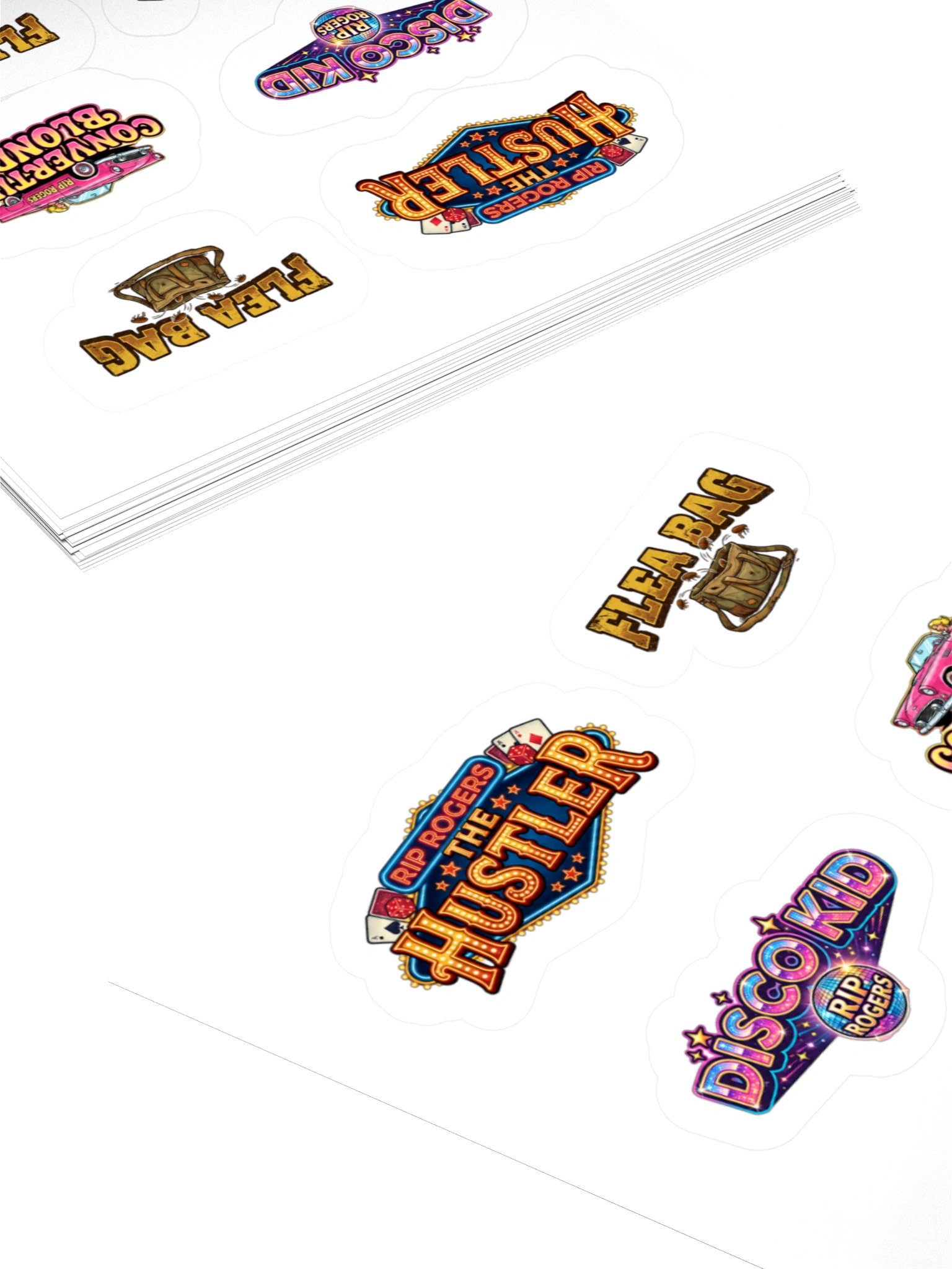 Rip Rogers Kiss Cut Sticker Set product image (12)