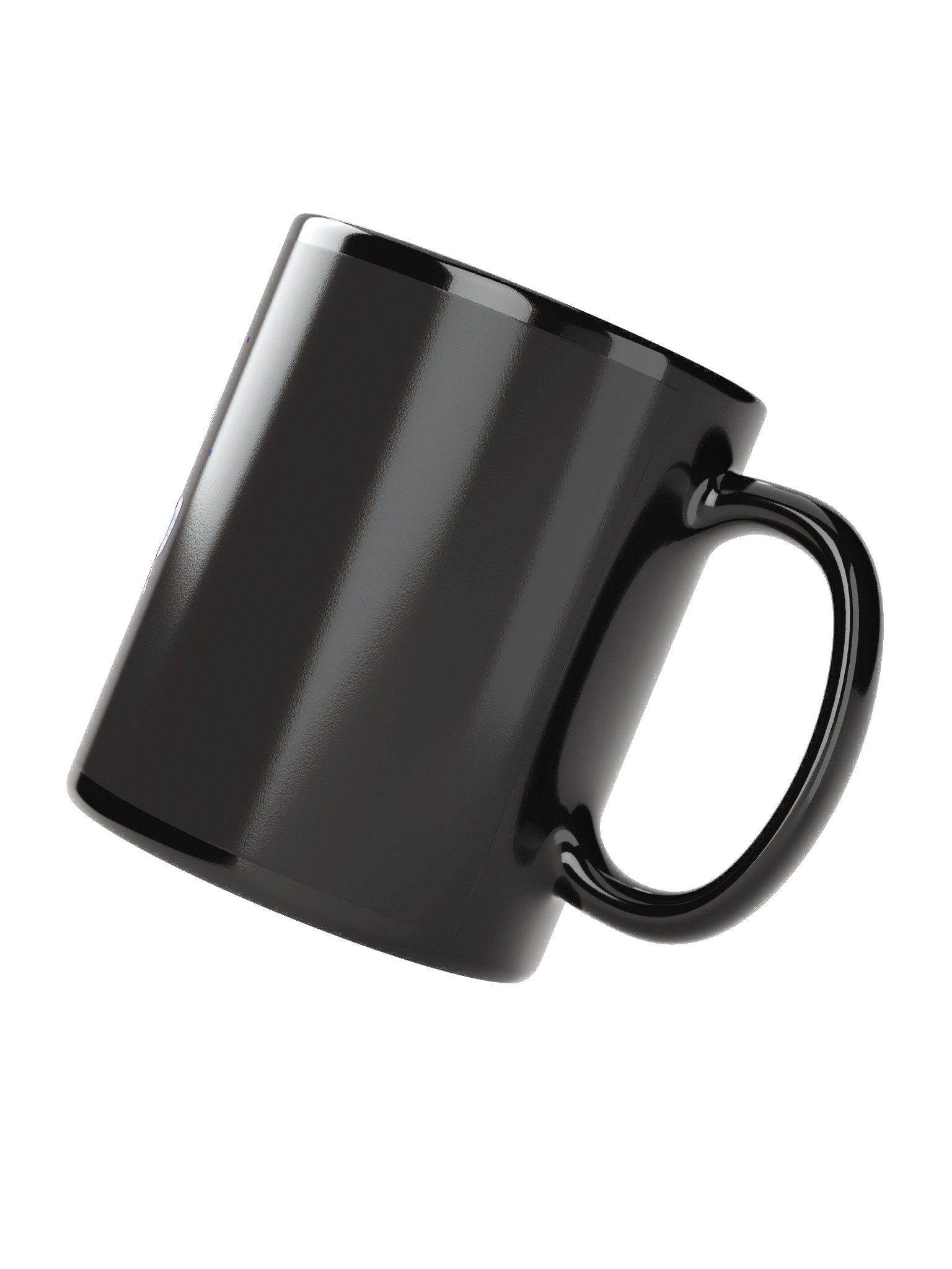 Futuristic Glitch Black Mug product image (2)