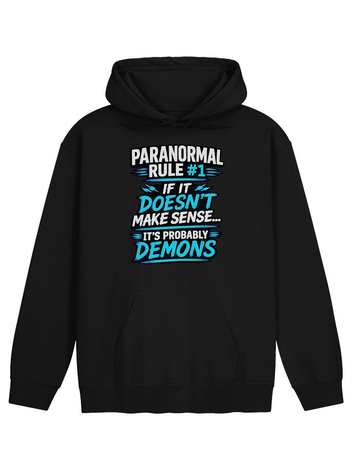 Paranormal Rule 1/ Dust Acronym Gildan Classic Hoodie product image (6)