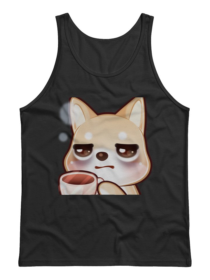 Shiba Coffee Emote Jersey Tank product image (1)