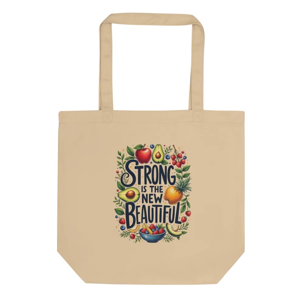 Strong is the New Beautiful Eco Tote product image (1)