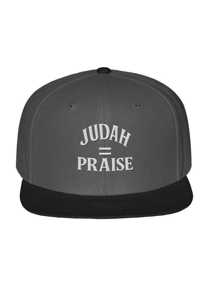 JUDAH = PRAISE Wool Snapback Cap product image (2)