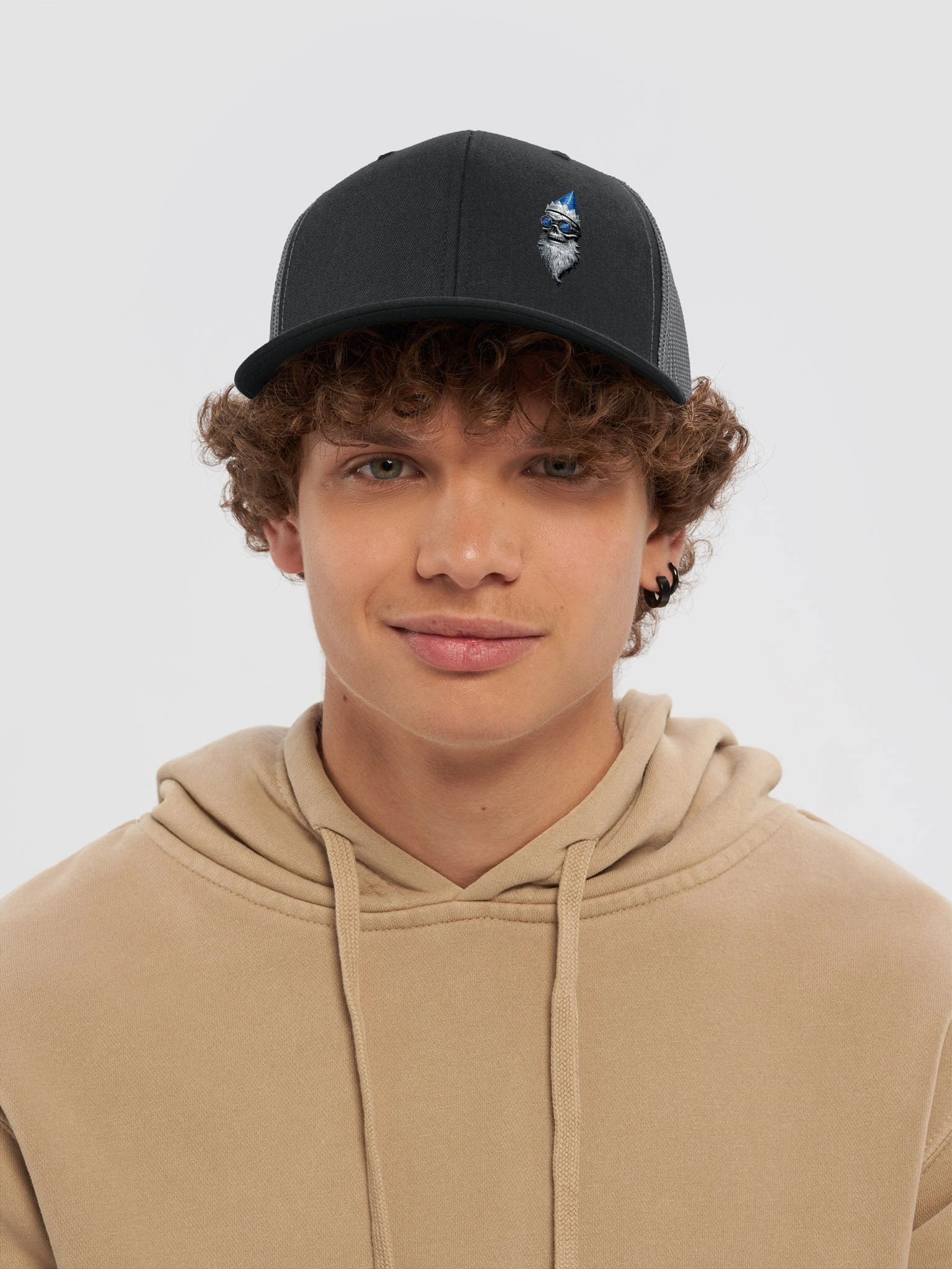 Wizard Skull Trucker Hat product image (5)