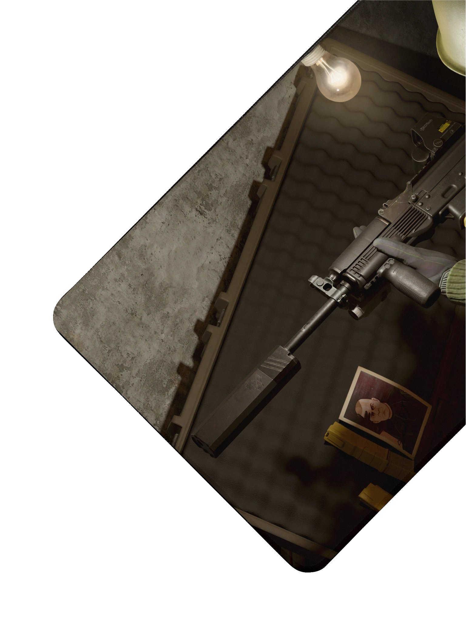 Saiga-9 'Budget Hero' Desk Mat (15.5" x 31.5") product image (3)