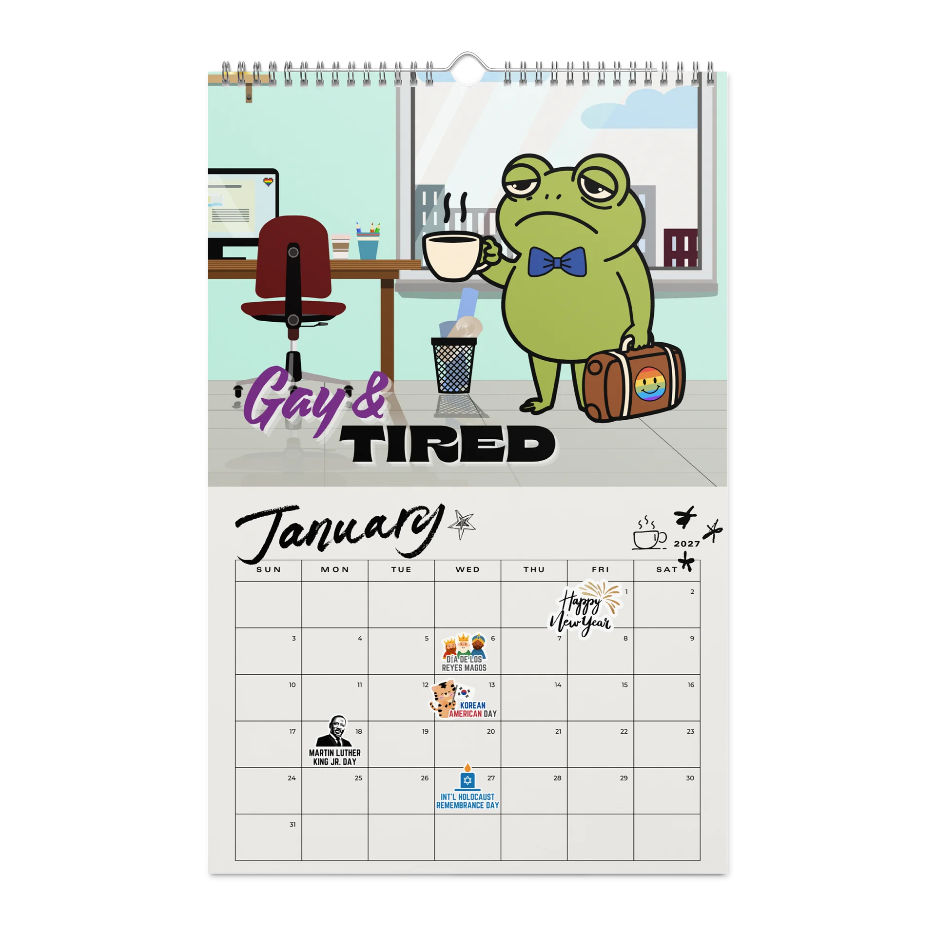 2027 LGBTQ+ & Cultural Awareness Calendar product image (1)
