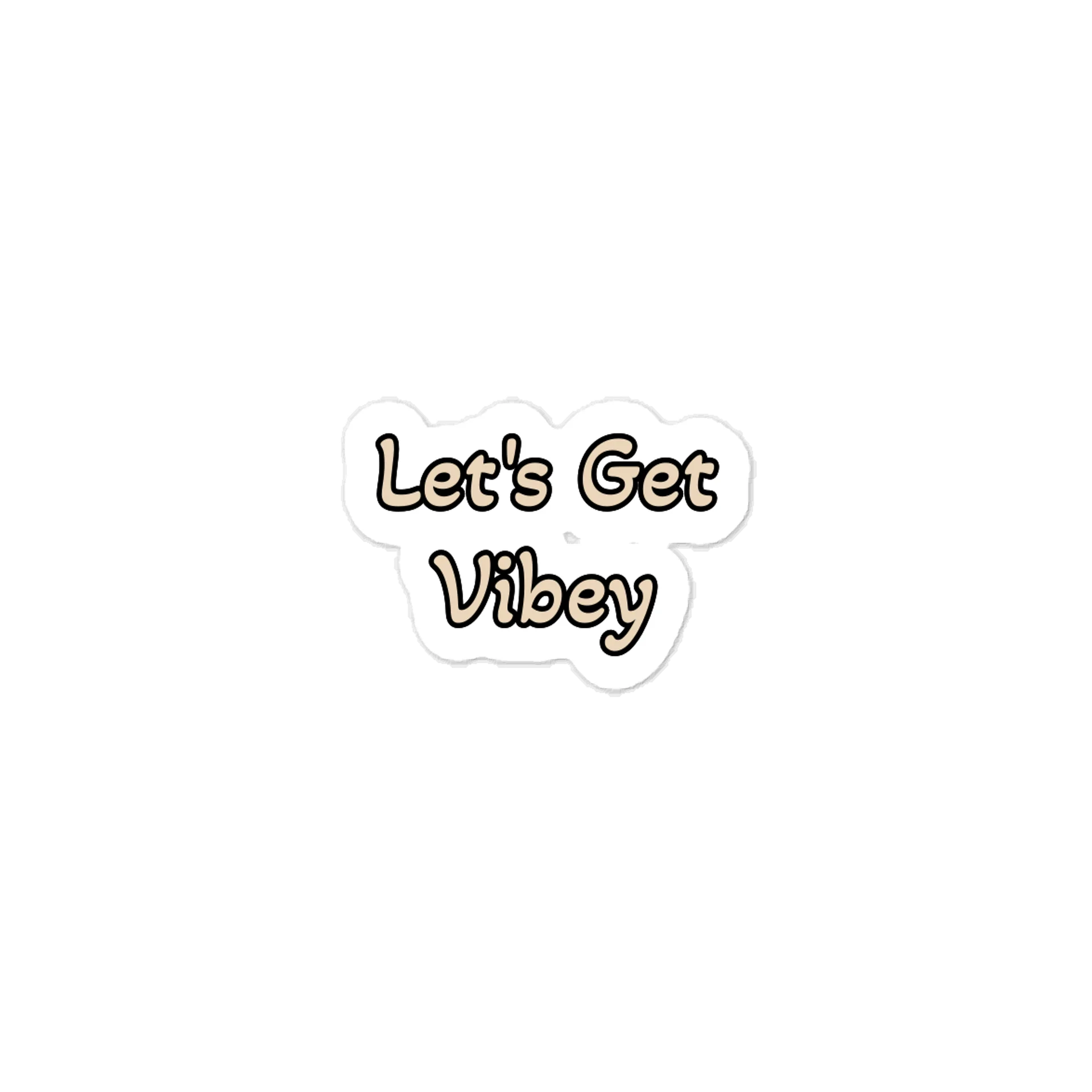 Let's Get Vibey Sticker product image (1)
