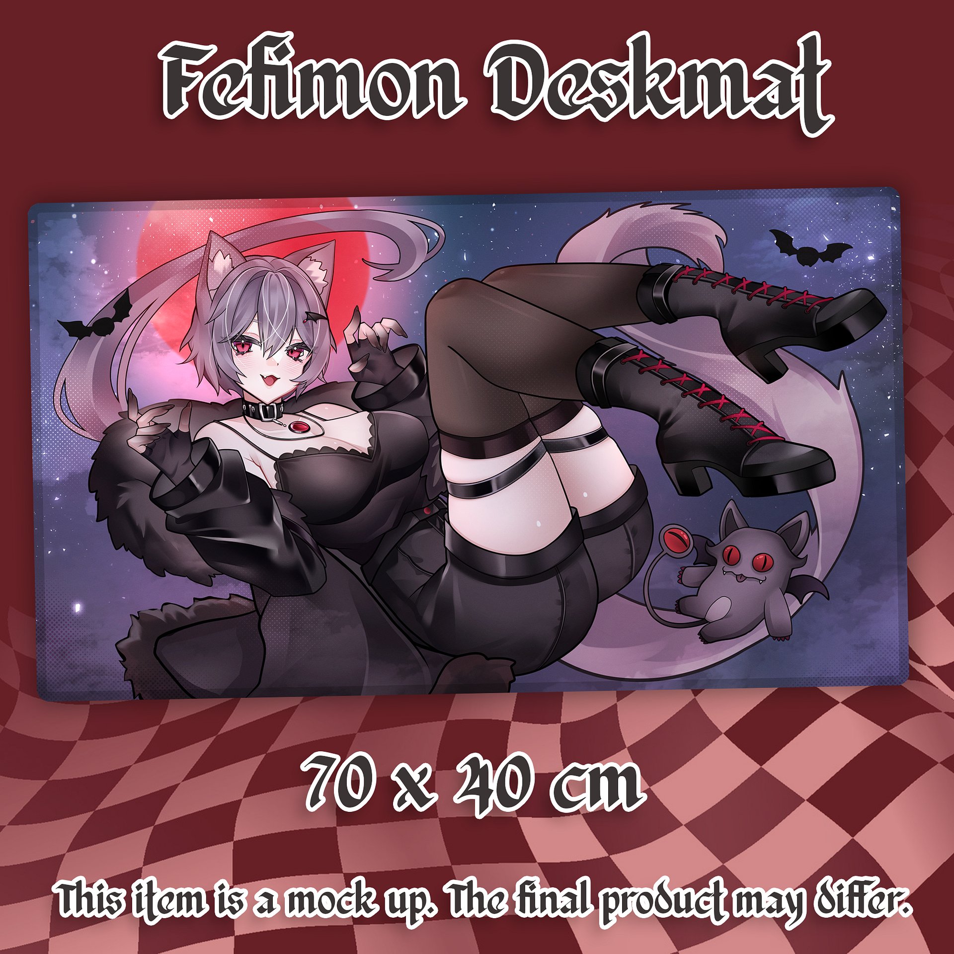 Fefimon Birthday Deskmat product image (4)