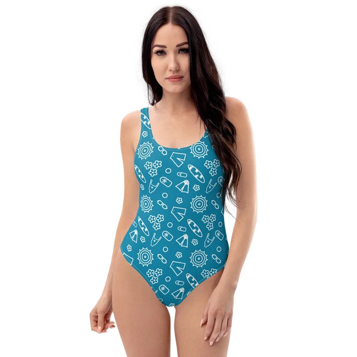 Beach Necessities Pattern Swimsuit product image (1)