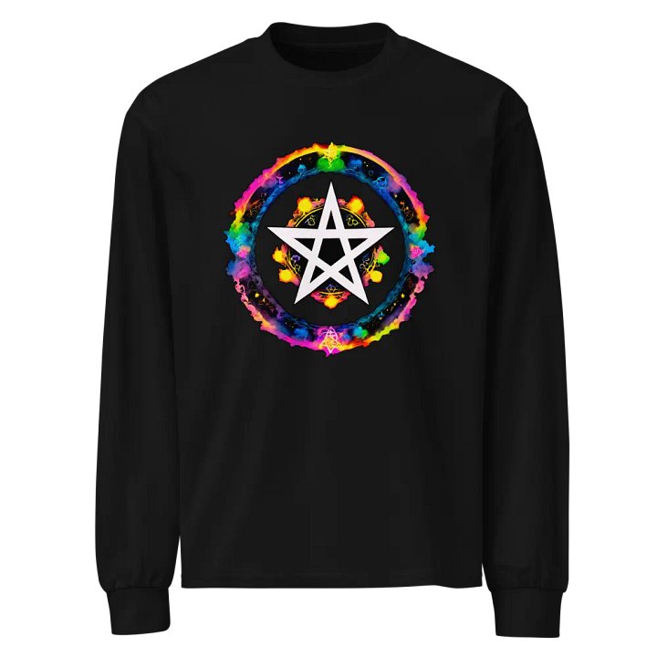 [Pentagram] Unisex Premium Heavyweight Long Sleeve Shirt product image (1)