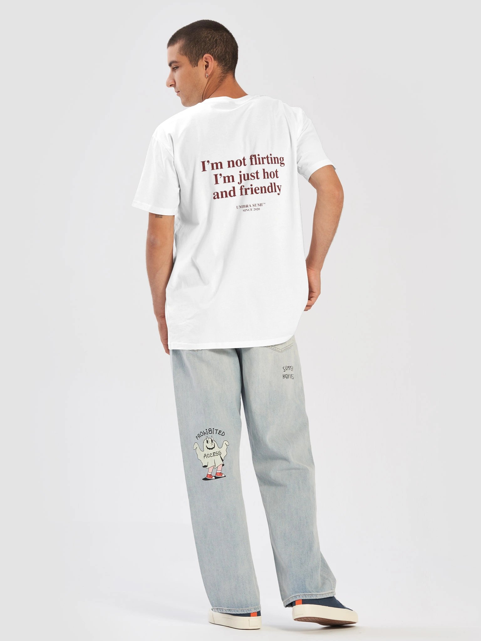 I'm Not Flirting I'm Just Hot and Friendly Funny T-Shirt product image (2)