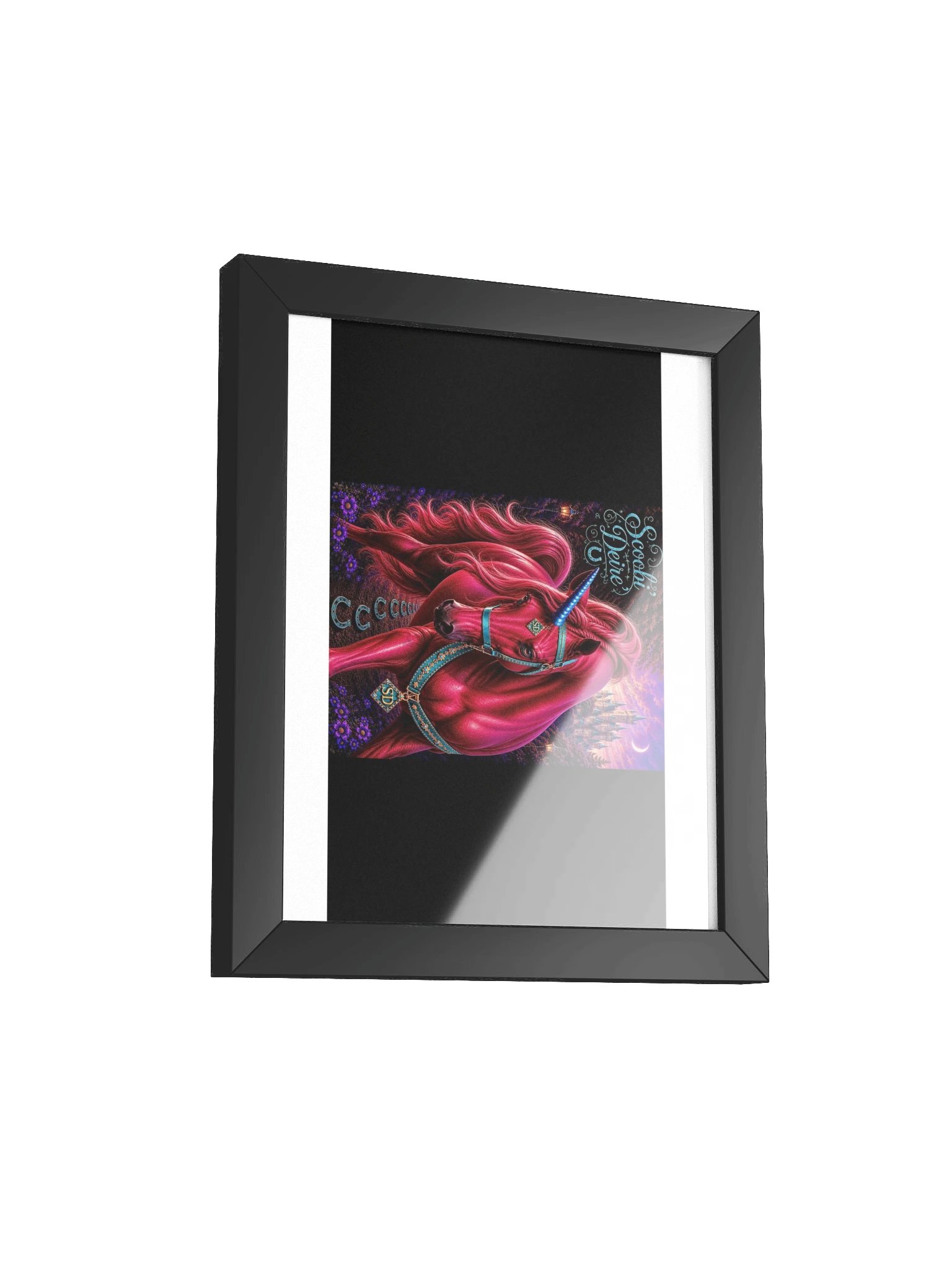 Scoobi' Deire' — Enchanted Castle Framed Poster product image (4)