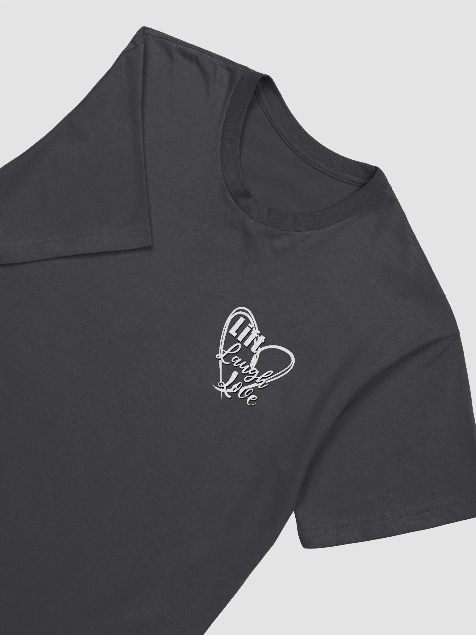 Lift Laugh Love Light Mode Scribble Heart Gym Tee product image (9)